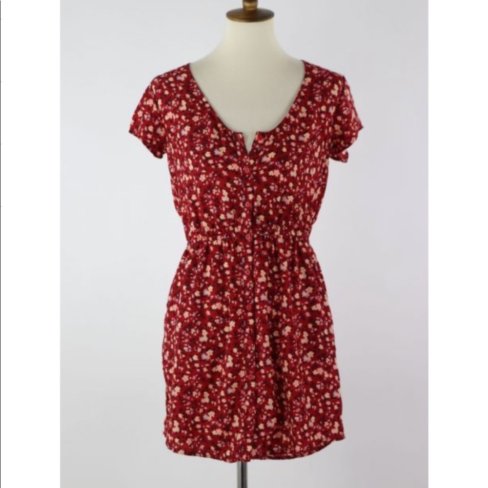 Kimchi Blue Sabrina Silky Shirt Dress